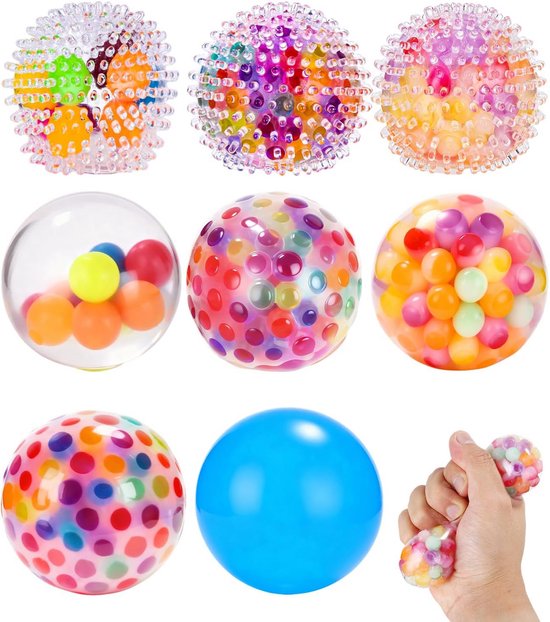 34 stuks fidget speelgoed voor stress verlichting, anti-angst, stress verlichting speelgoed set fo | NL