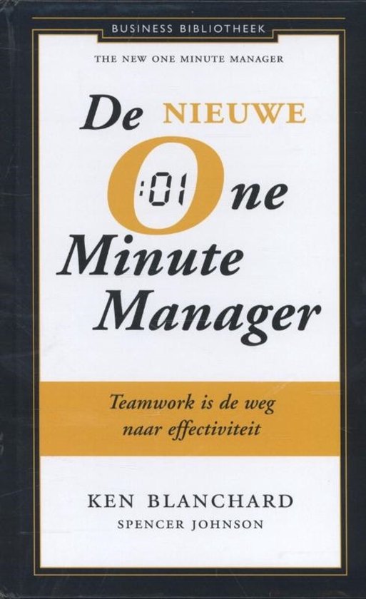 Business bibliotheek - De Nieuwe One Minute Manager - cover