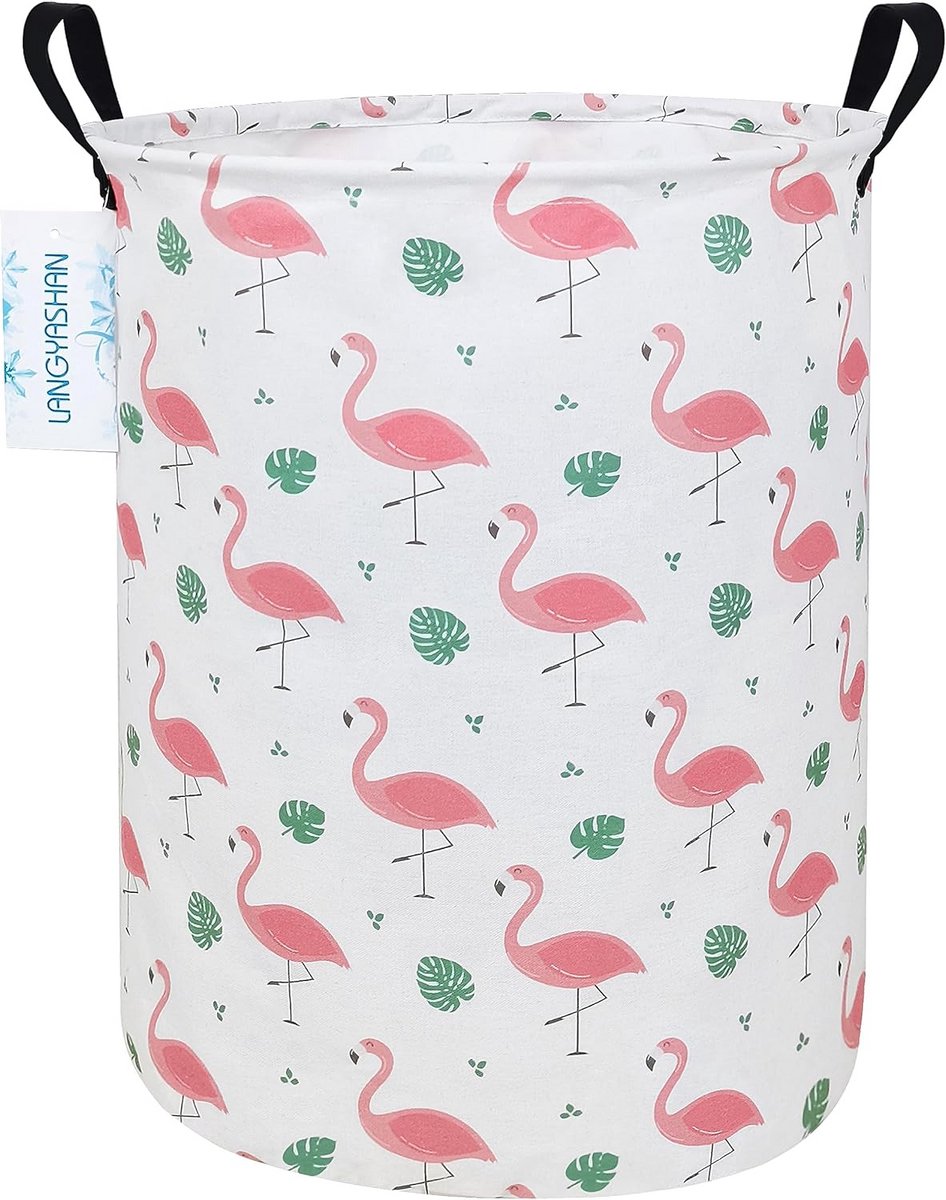 Opvouwbare Wasmand van Canvas voor Speelgoed en Kledingopslag