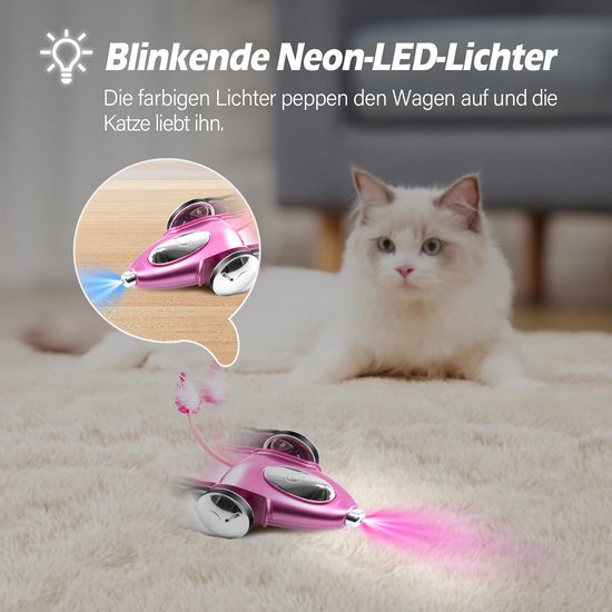 Elektrisch kattenspeelgoed, zelfbezigheid met aanpasbare looppaden