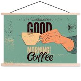 Bonjour café vintage 60x40 cm