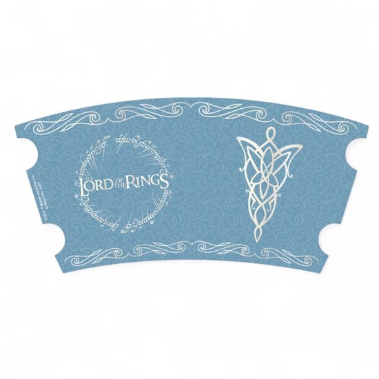 Pierre multicolore à tête d'elfe du Seigneur des Anneaux - Produit pour fans, Film, Série TV