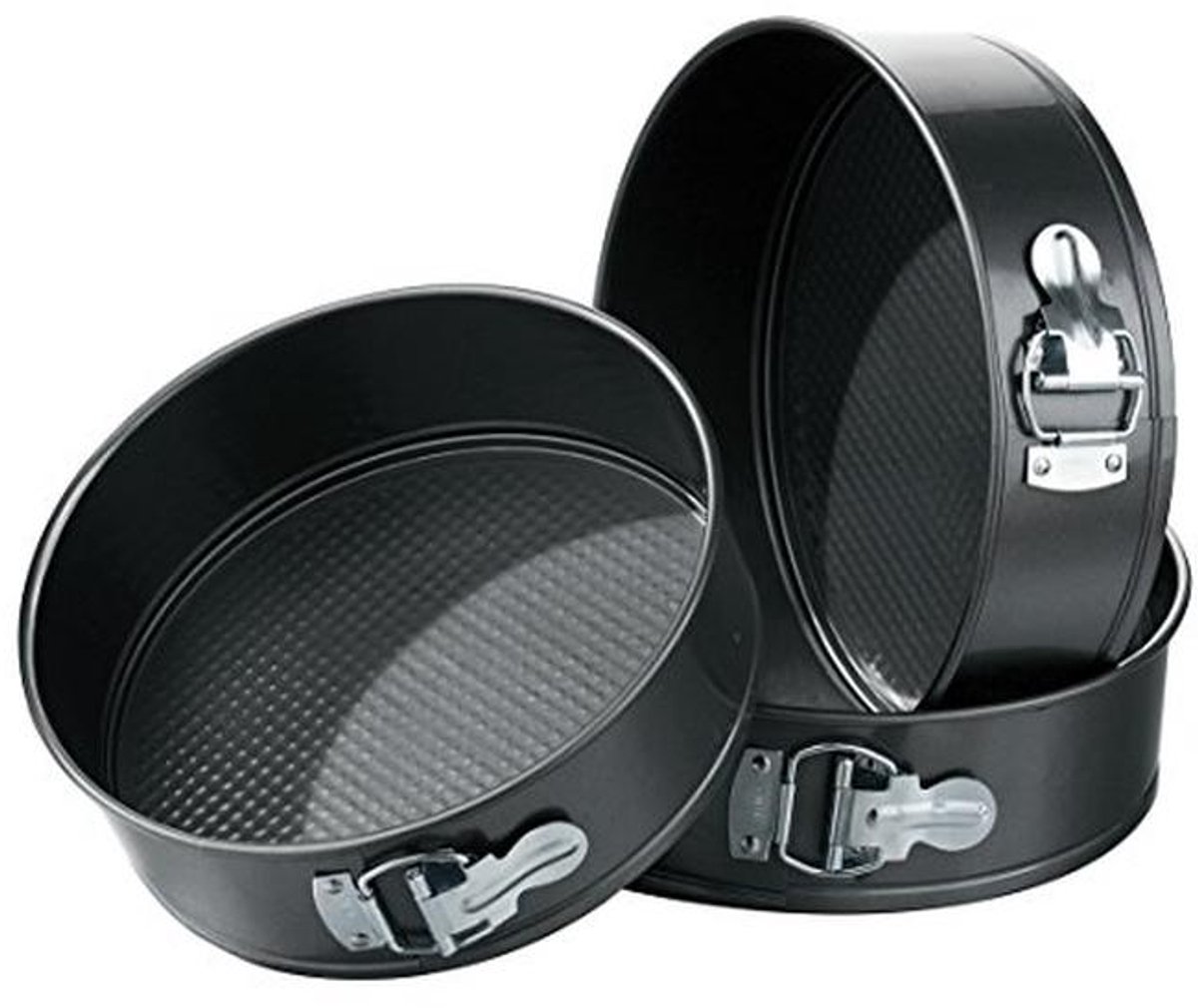 Koekenpan zwart aluminium met keramische coating - Ovenbestendig