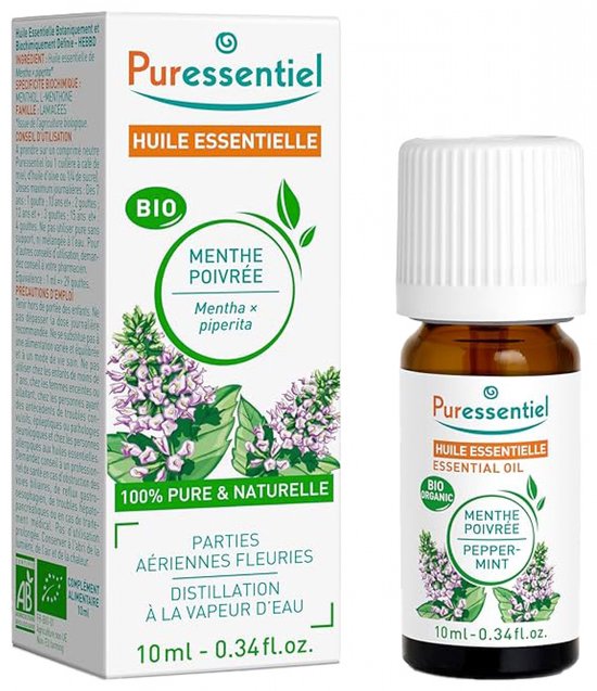 Puressentiel Essentiële Olie Pepermunt Bio 30 Etherische olie