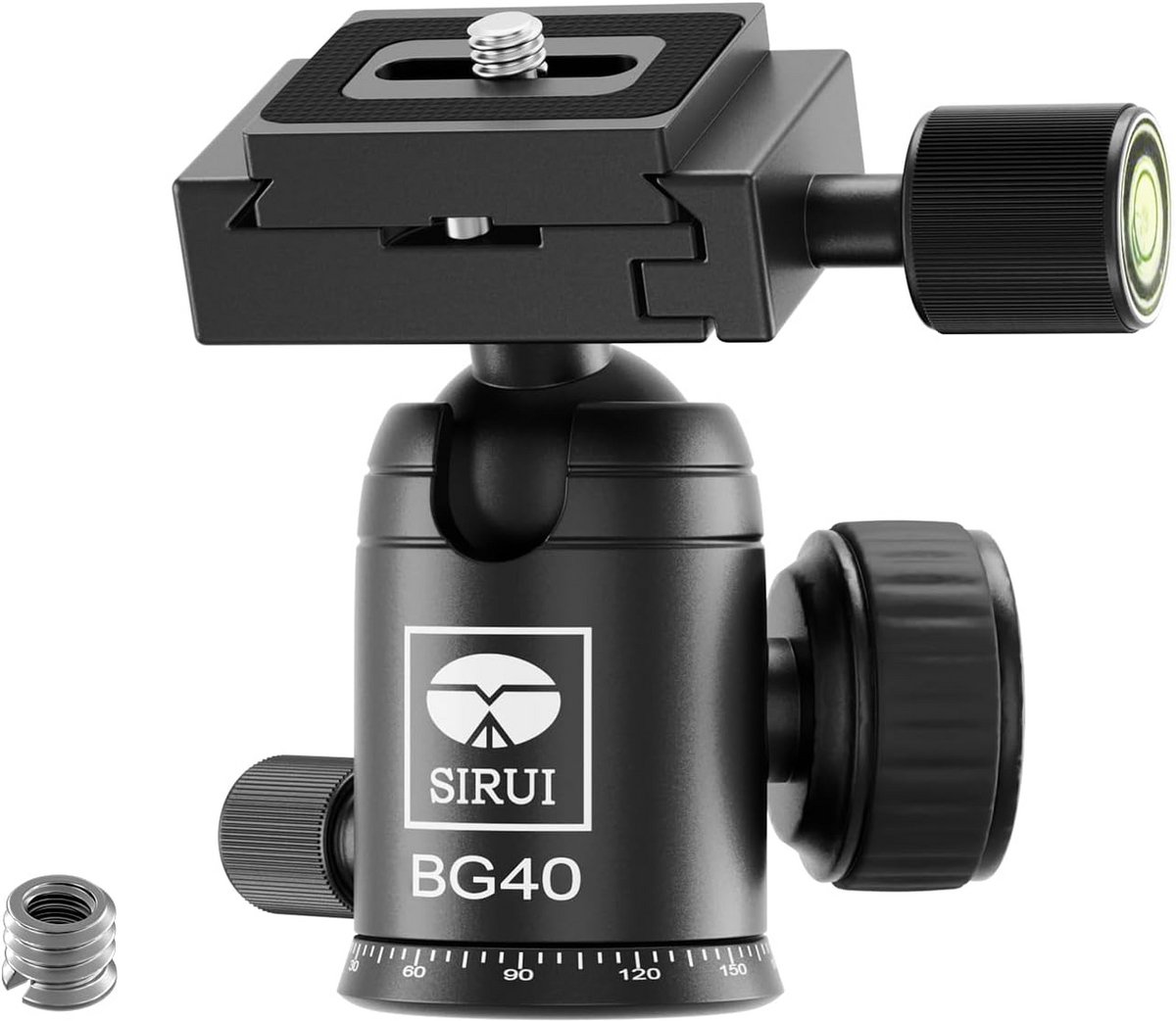 Professionele Metalen Statief Balhoofd 360° Rotatie met Snelwisselplaat voor DSLR