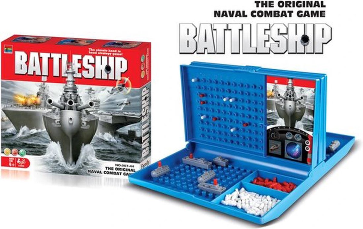 Battleship The Original Naval Combat Battle - Zeeduel - slag in de zee - Sea battle