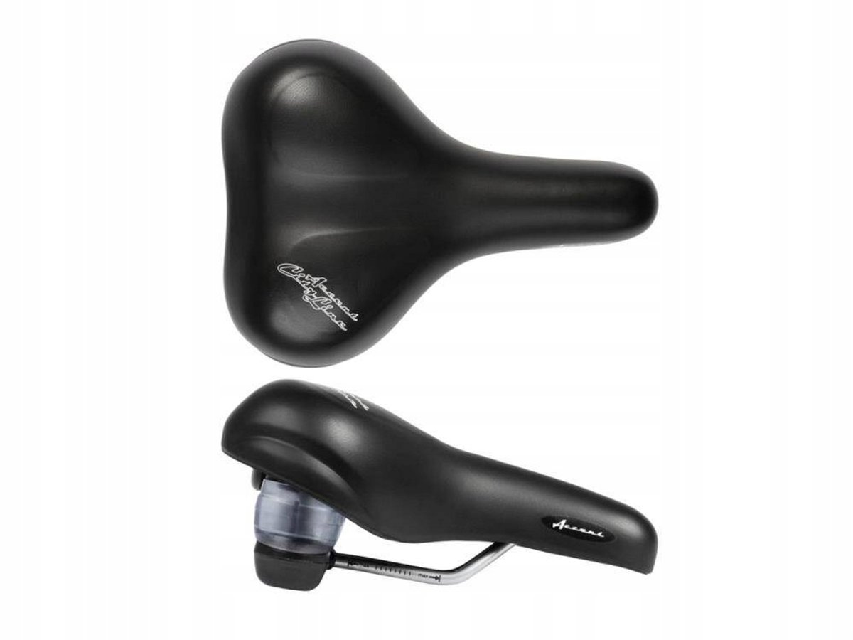 Accent Riva Fietszadel Dames - 190 x 230 mm - Zwart
