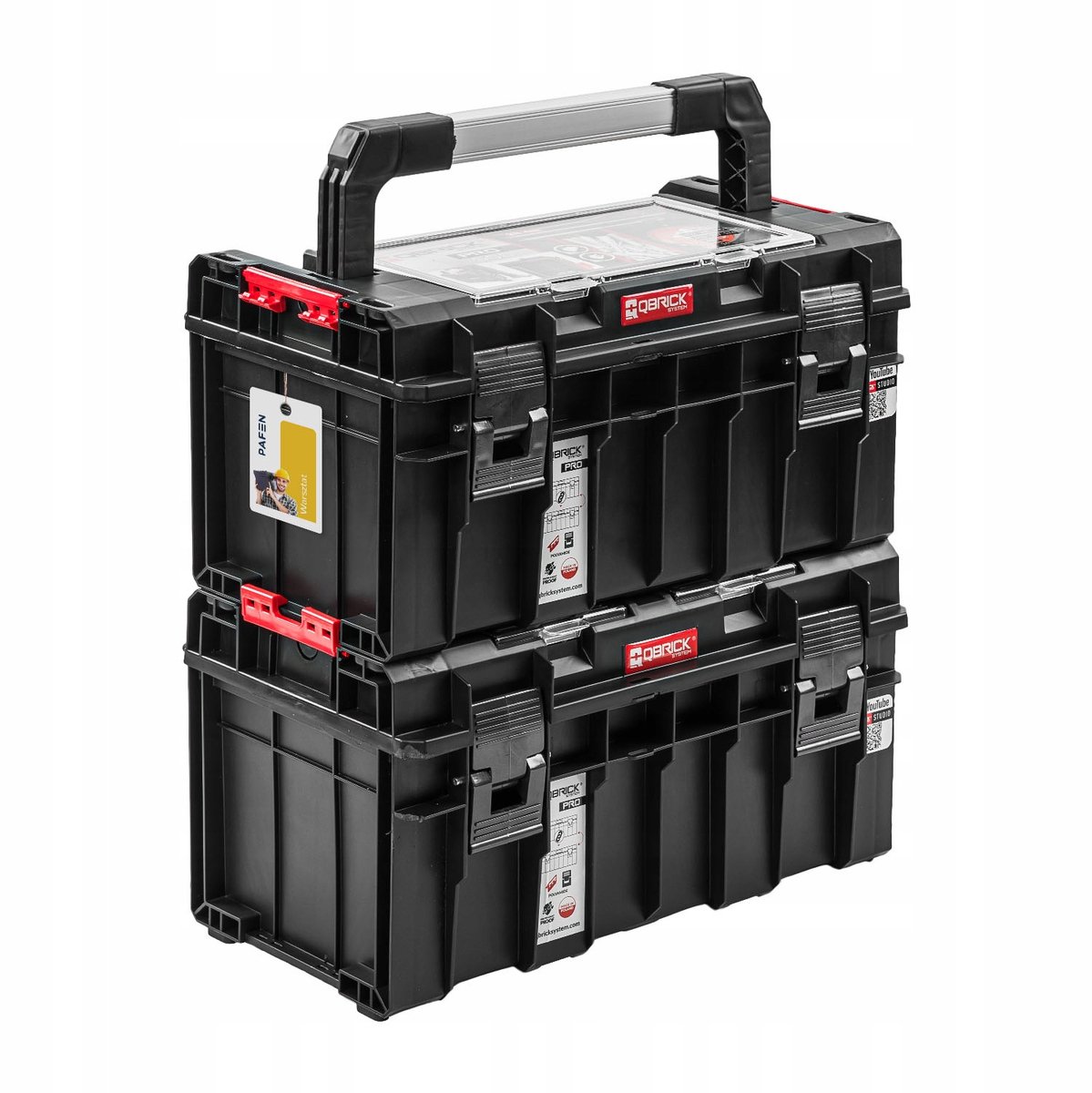 Qbrick PRO 500 Profi + Expert opbergboxenset