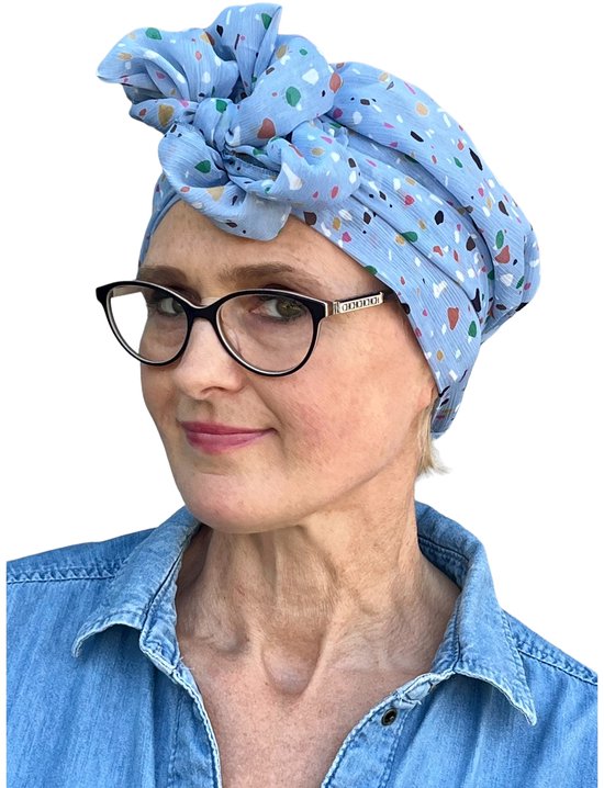 Set Naema Island Paradise- turban van Gisela Mayer - Haar voor haar