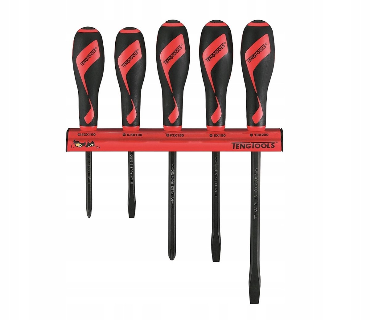 Teng Tools Slagmoeren Set 5-delig met Ophangrek