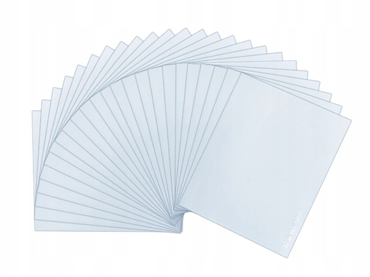Beschermend vizier polycarbonaat 108x68 mm voor lashelmen