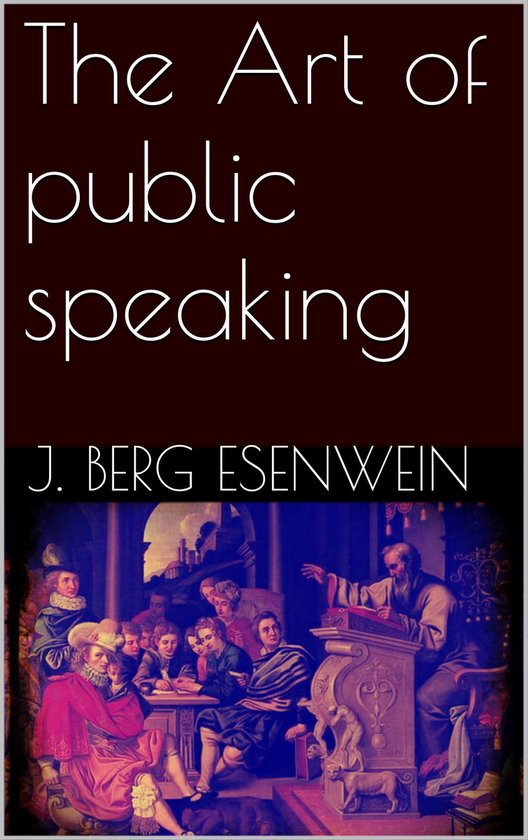 The Art of public speaking - cover