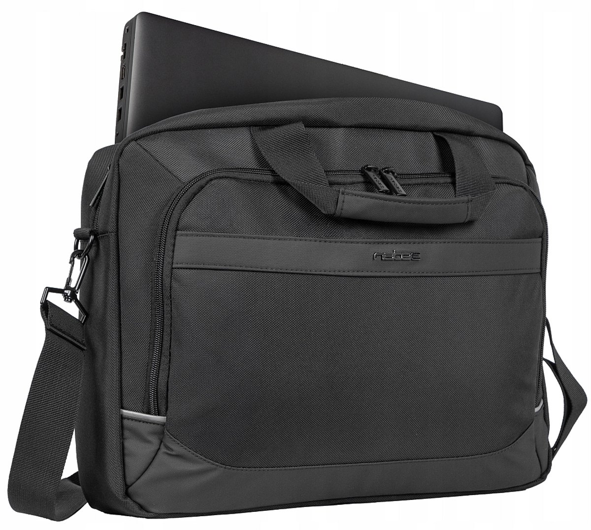 Natec Kudu Zwarte Laptoptas 15,6" - Stijlvol & Veilig