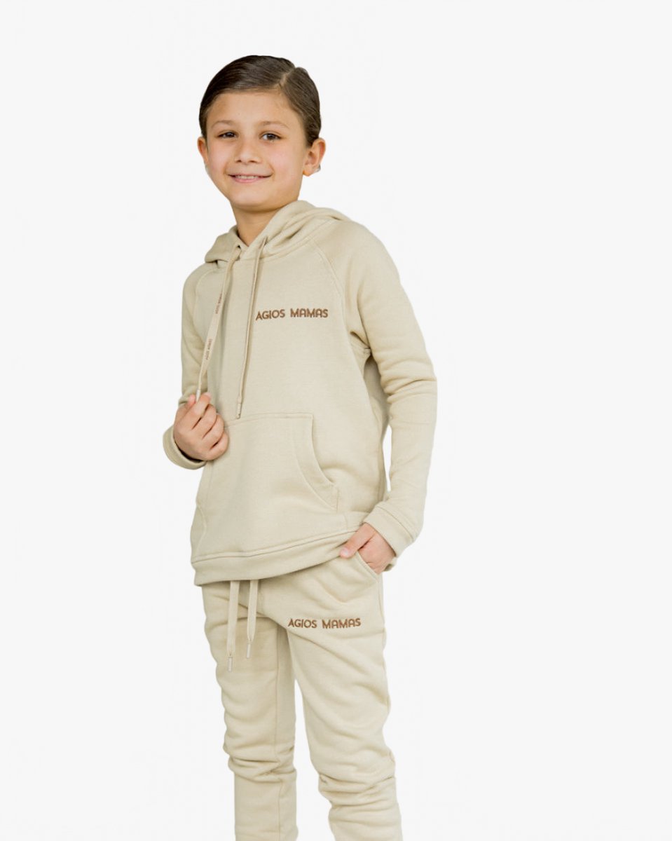 Basic Hoodie Unisex - 100% katoen 340 GSM - Regular Fit - Maat 110-116 -