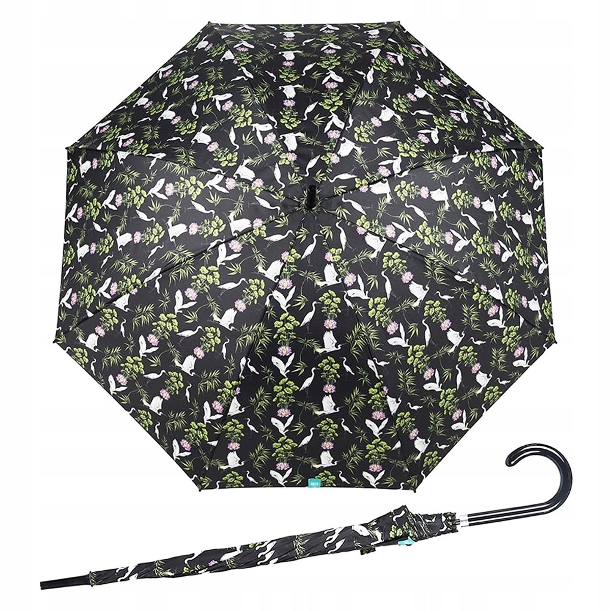 Perletti Lange Automatische Paraplu Dames - Windproof & Stijlvol