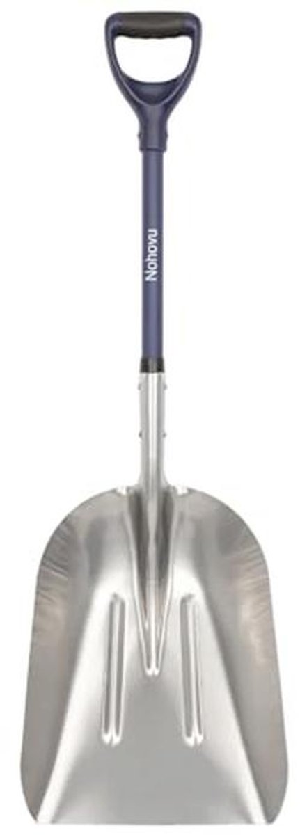 Aluminium Sneeuwschuiver voor Oprit - Grote Capaciteit Sneeuwschep met Glasvezel D-Handvat - 101 cm