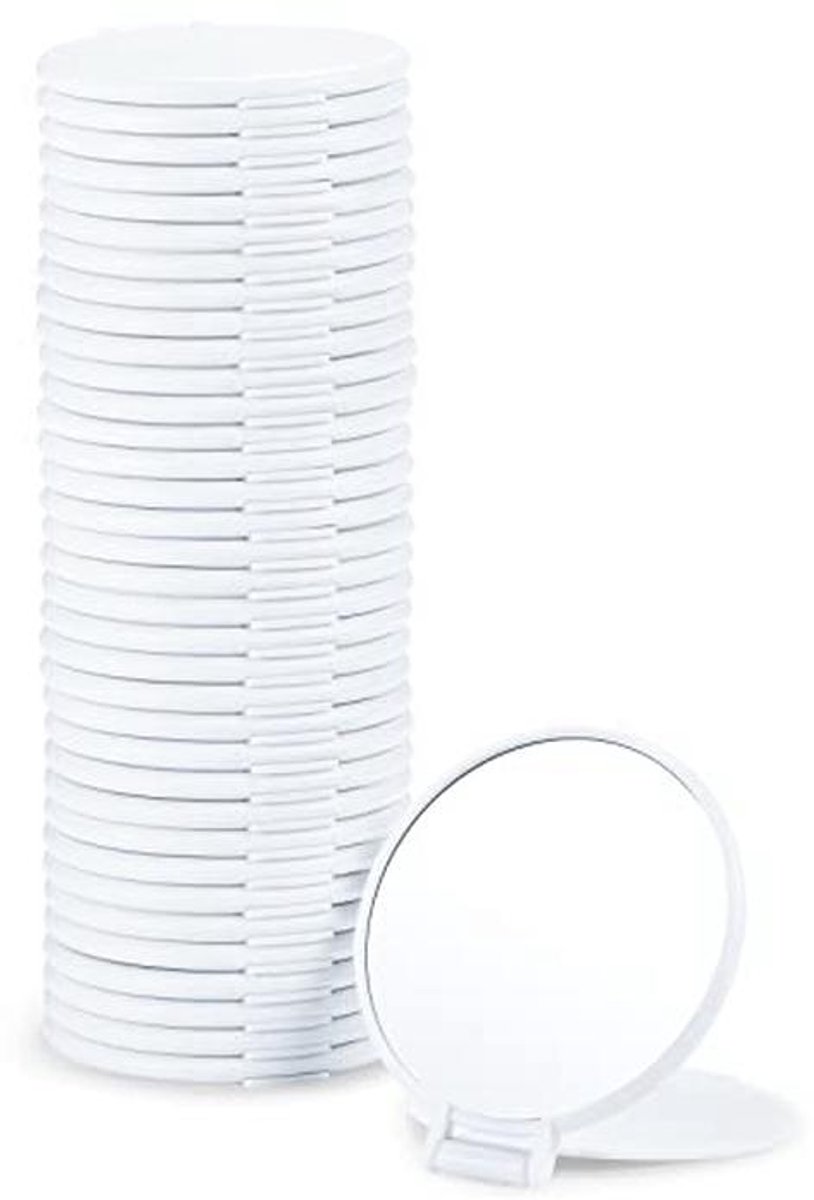 Compacte Ronde Make-up Spiegels voor Portemonnee - Set van 36