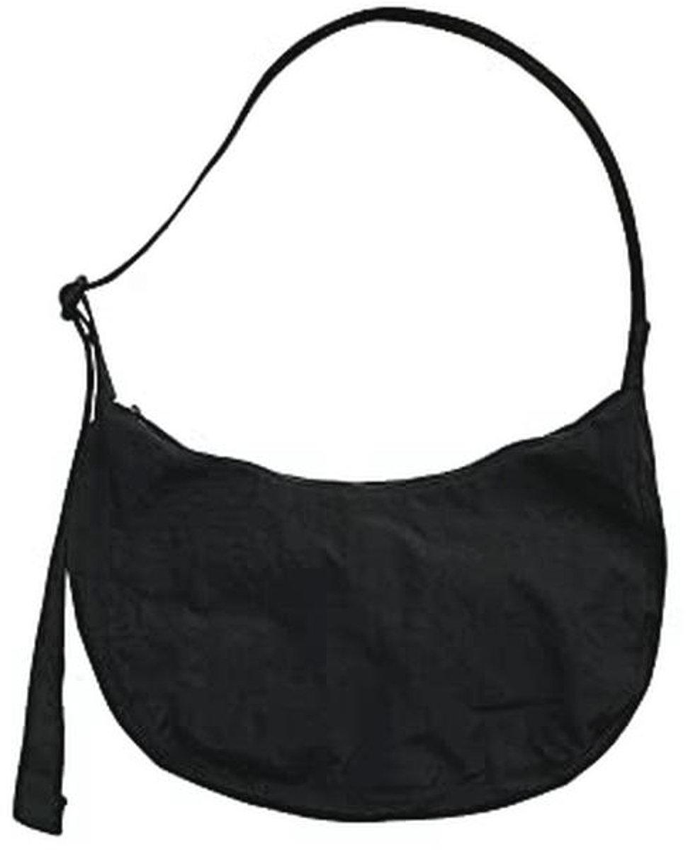 Crossbody Tas voor Dames - Praktische en Stijlvolle Medium Nylon Crescent Bag