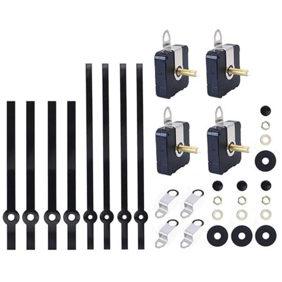 Stille Quartz Klok Beweging Voor Wandklok Reparatie - Batterij Aangedreven Mechanisme