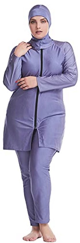 Hanna Nikole Dames Plus Size Eendelig Badpak Buikcontrole Badmode Badpak V- hals Geribbeld Monokinis, 20 Plus