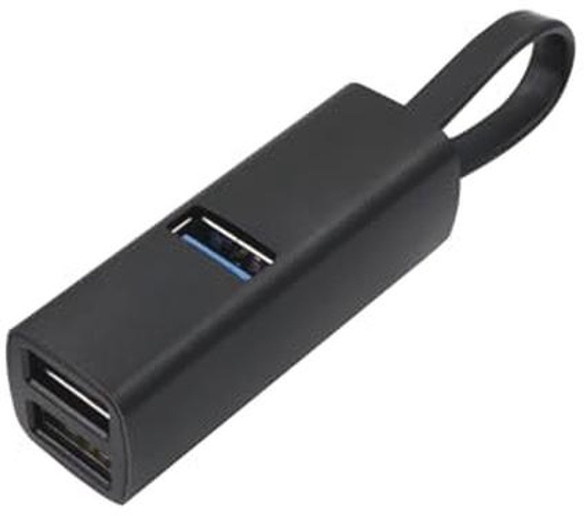 3-poorts USB 3.0 Hub Extender - Mini Aluminium Draagbare Splitter voor Auto's en Mobiele Apparaten