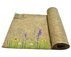 Henneptapijt voor Knaagdieren - 100% Natuurlijke Bodembedekking, 120 x 60 cm, Verpakking van 3 Stuks