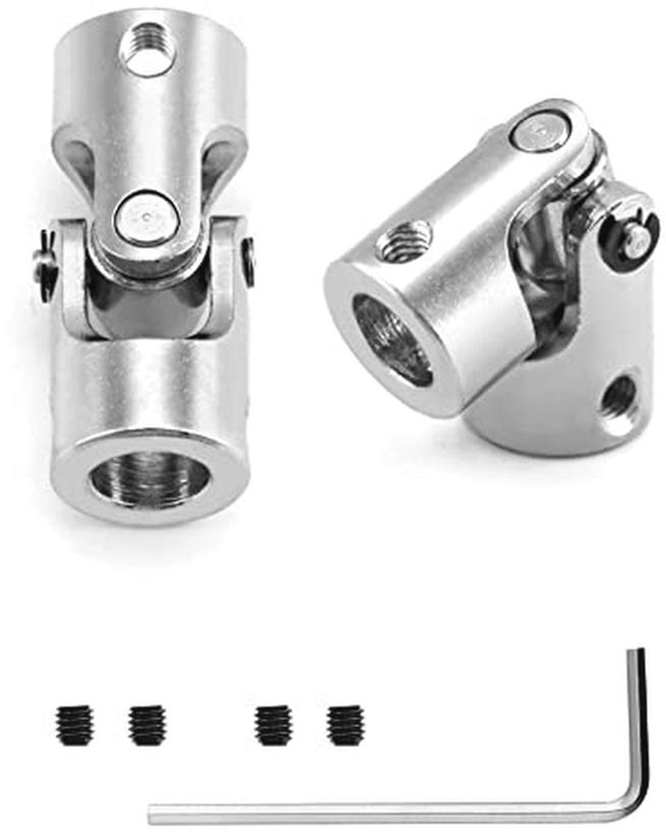 Metalen 8mm Motor Connector Kruiskoppeling - Set van 2