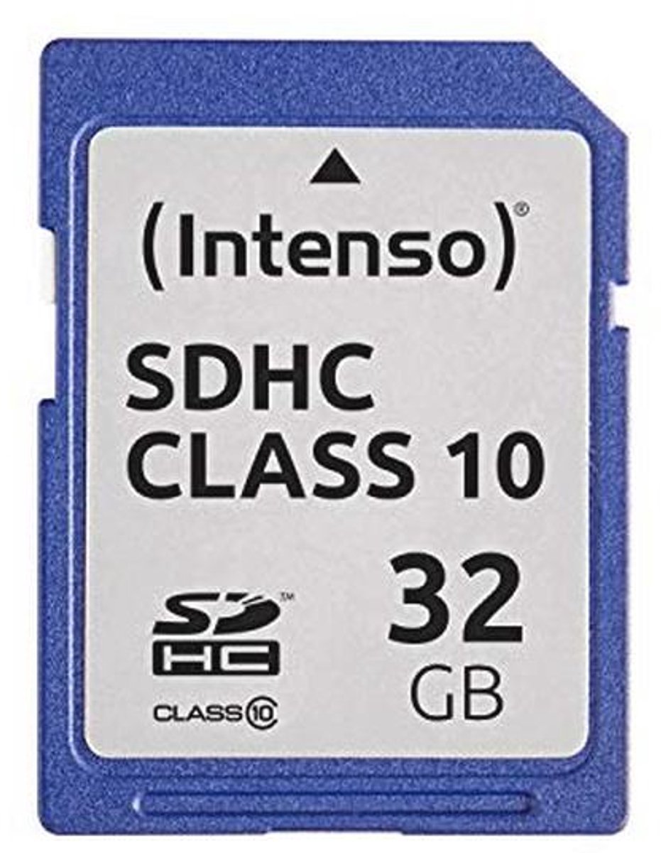 32GB SDHC Geheugenkaart Klasse 10 voor Camera's en HD Video
