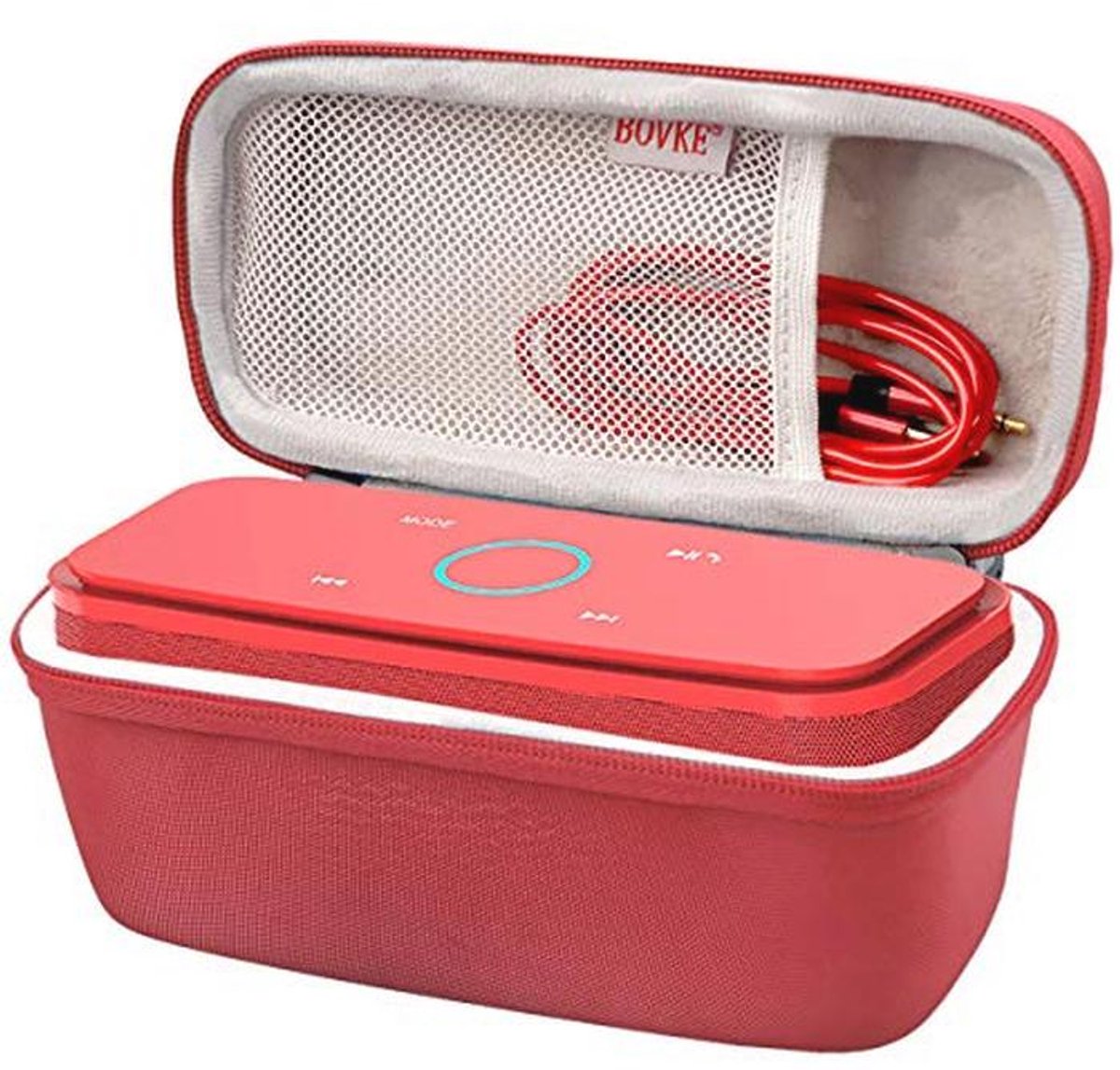 Draagbare Shockproof Case voor Bluetooth Speakers - Beschermhoes voor Doss SoundBox Touch