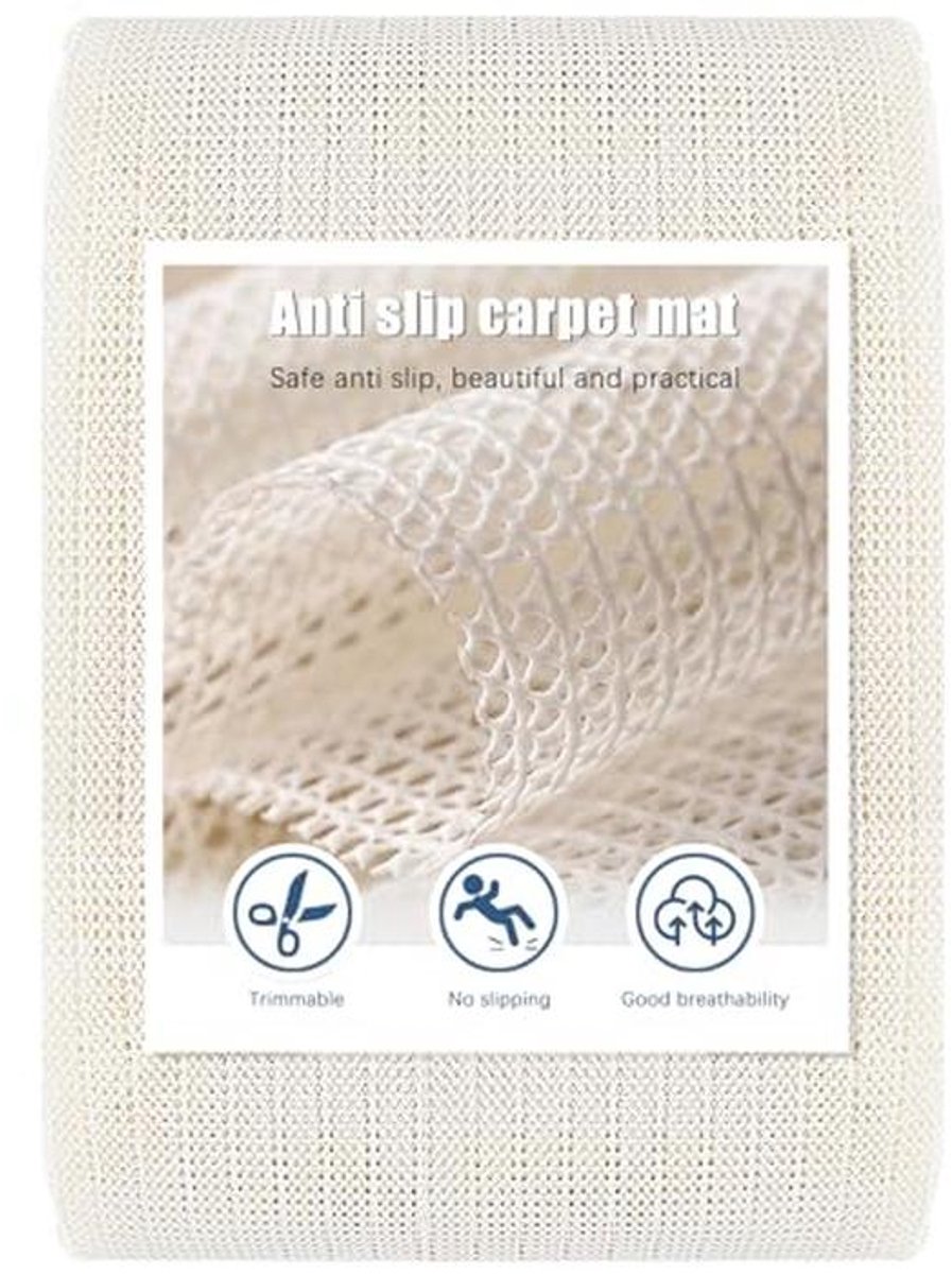 Antislip Tapijtonderlegger 200x300 cm voor Harde Vloeren - Ideaal voor Vloerverwarming en 