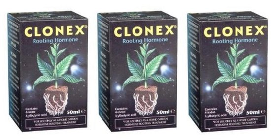3-pack van 50ml Wortelhormoon Gel voor Stekken en Klonen van Planten