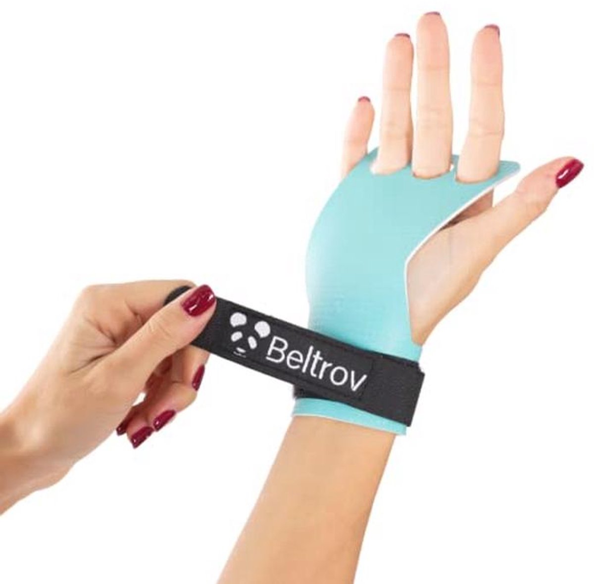 Cross-training handgrepen voor gewichtheffen en gymnastiek, duurzame bescherming voor mannen en vrouwen - S (turquoise)