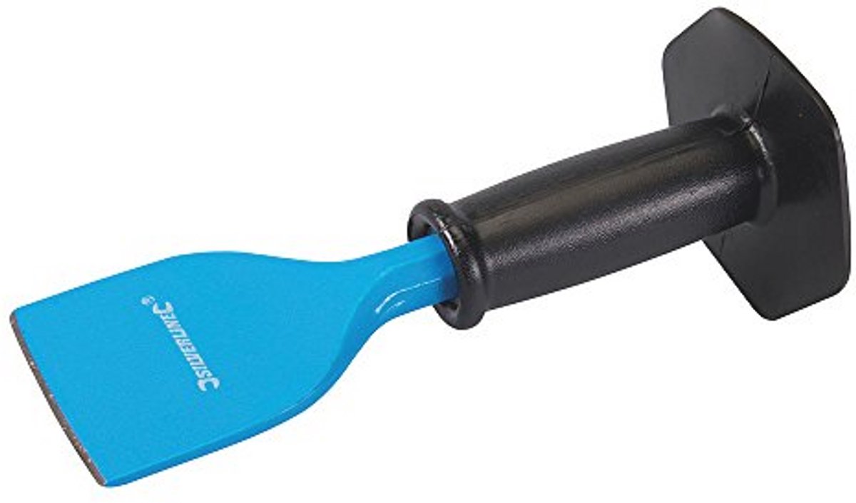 Tegelbeitel met Handbescherming - 75 x 220 mm, Multi
