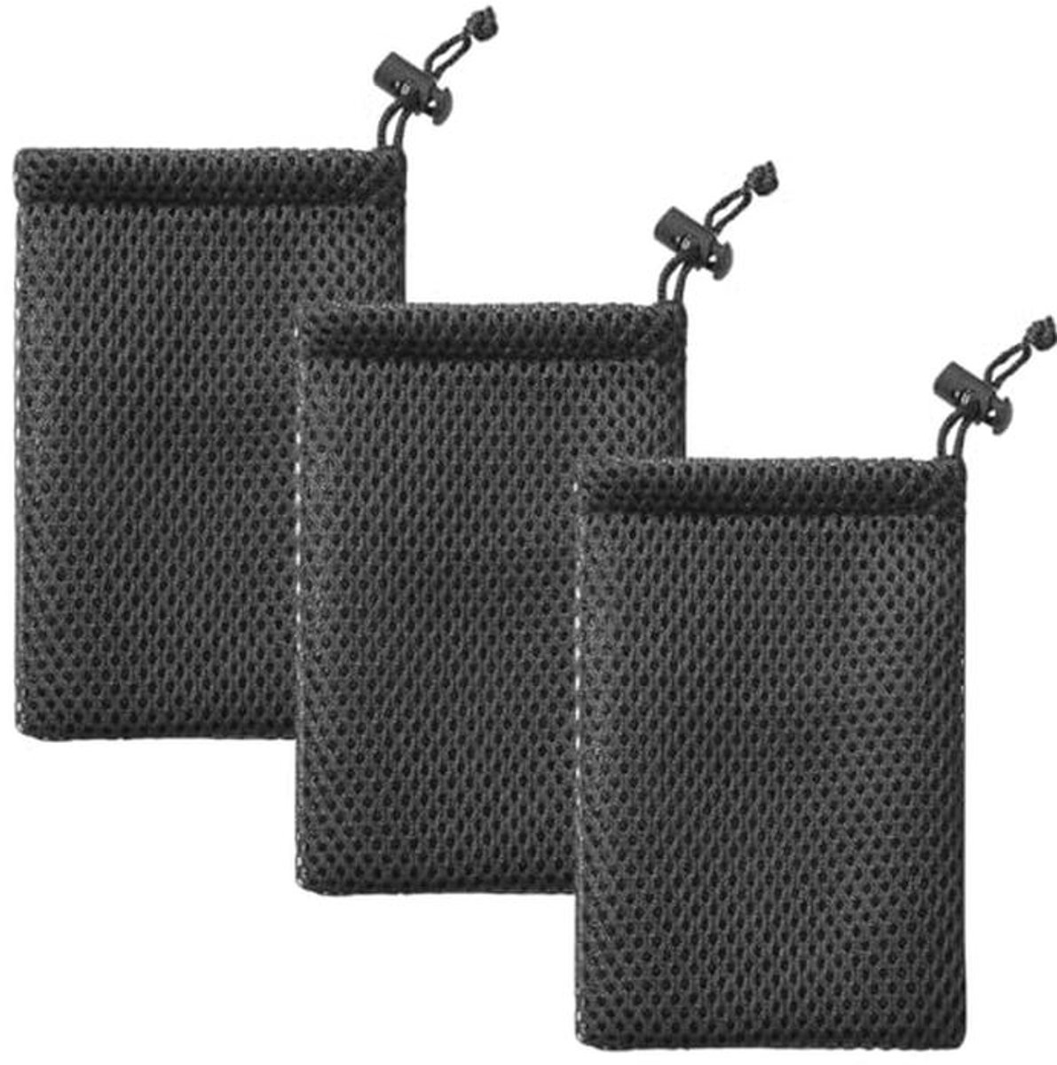 3 Stuks Telefoonhoesjes voor Mobiele Telefoons met Trekkoord