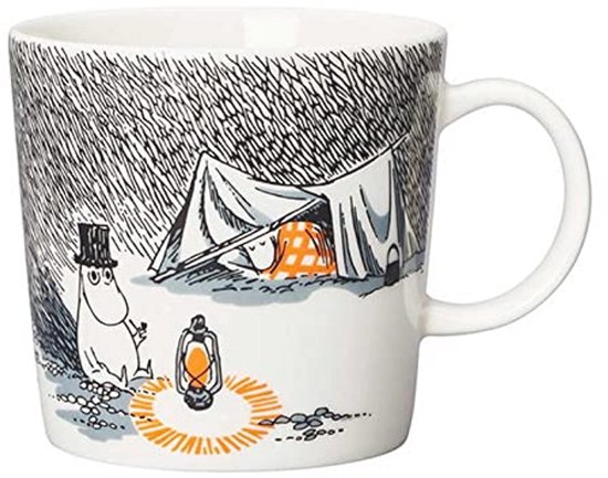 Moomin Porseleinen Mok Met Slaapmotief van moomin — afbeelding 2