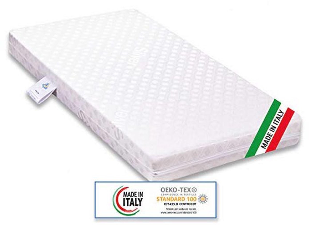 Kinderbed matras met anti-verstikking en afneembare, wasbare hoes 64x124
