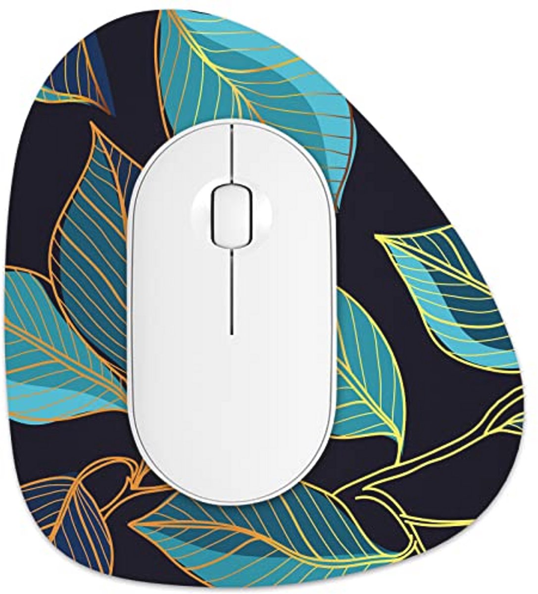 Compact Mini Mouse Pad 15.2 x 18.5 cm met Antislip Rubber Onderkant en Waterdicht Ontwerp