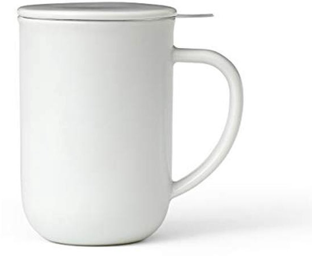 Witte Porseleinen Theekop - Minimalistische Design 13 mm X 14 mm