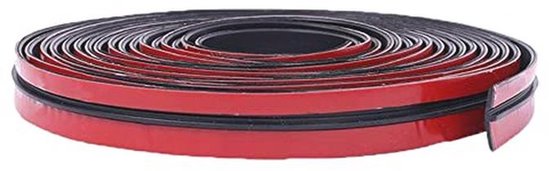 Auto rubber strip 2m T-vorm afdichting voor voorruit en dakraam water- en stofdicht seal