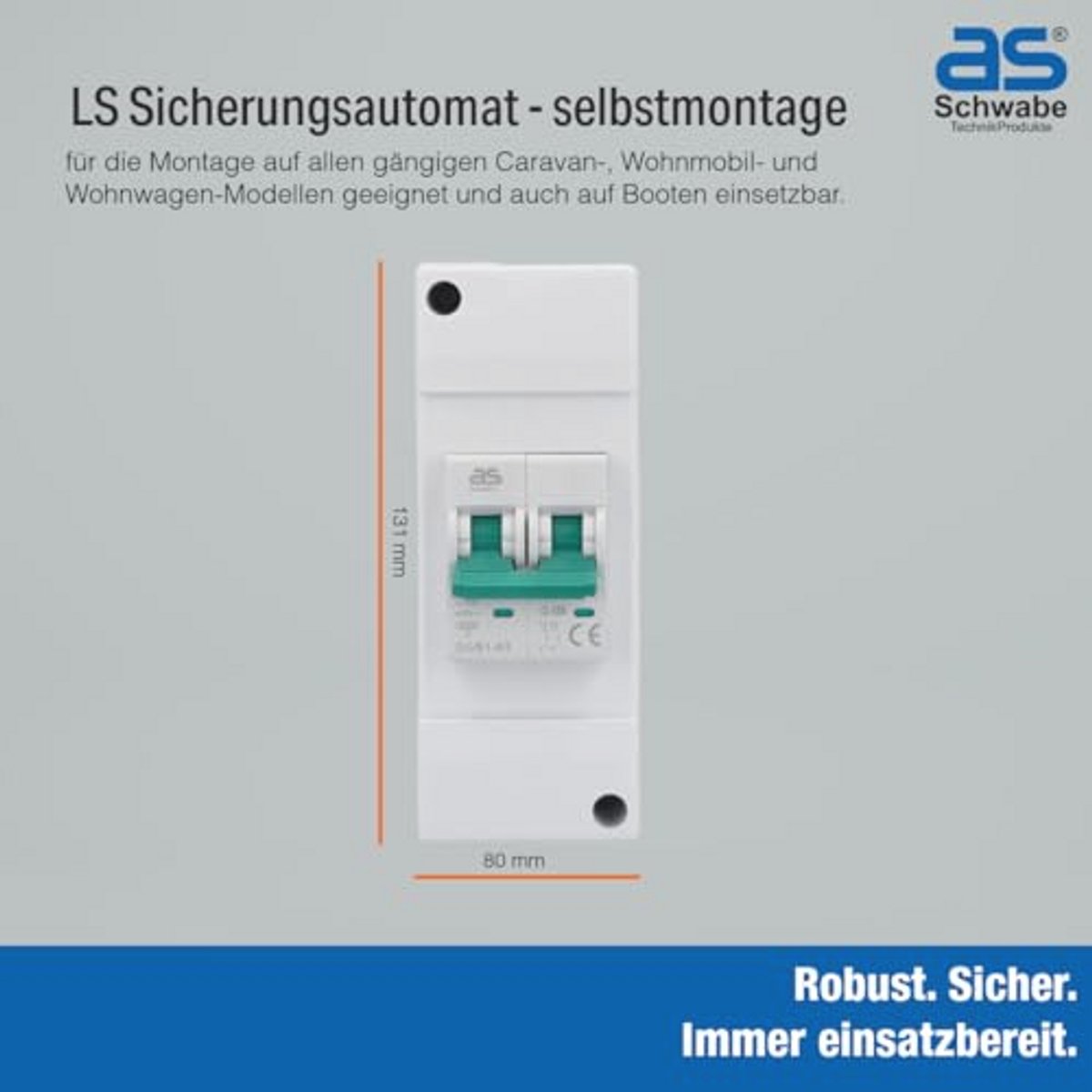 Automatische Stroomonderbreker C10A voor Bouwplaatsen