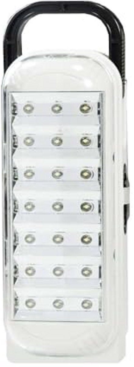 Draagbare oplaadbare noodlamp met 21 LEDs - wit licht voor huis en auto