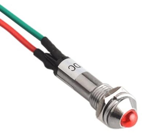 evomosa Motorfiets Mini LED richtingaanwijzer licht knipperlicht voor motorfiets scooter café race (zwart