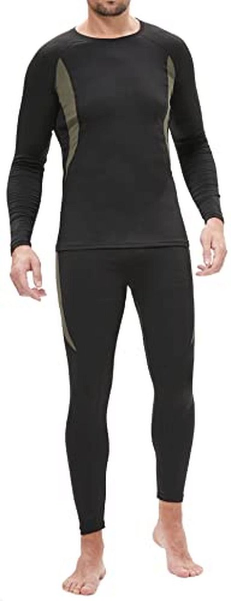 Thermokleding Set voor Heren – Ademend en Warme Onderdkleding voor Skiën, Hardlopen en Wandelen Thermokleding Set voor Heren – Ademend en Warme Onderdkleding voor Skiën, Hardlopen en Wandelen
