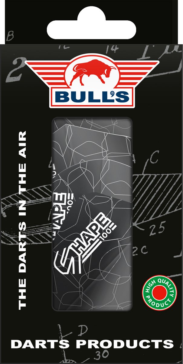 Bull's - Flight Shape Testkit - Dart Flights van Merkloos — afbeelding 4
