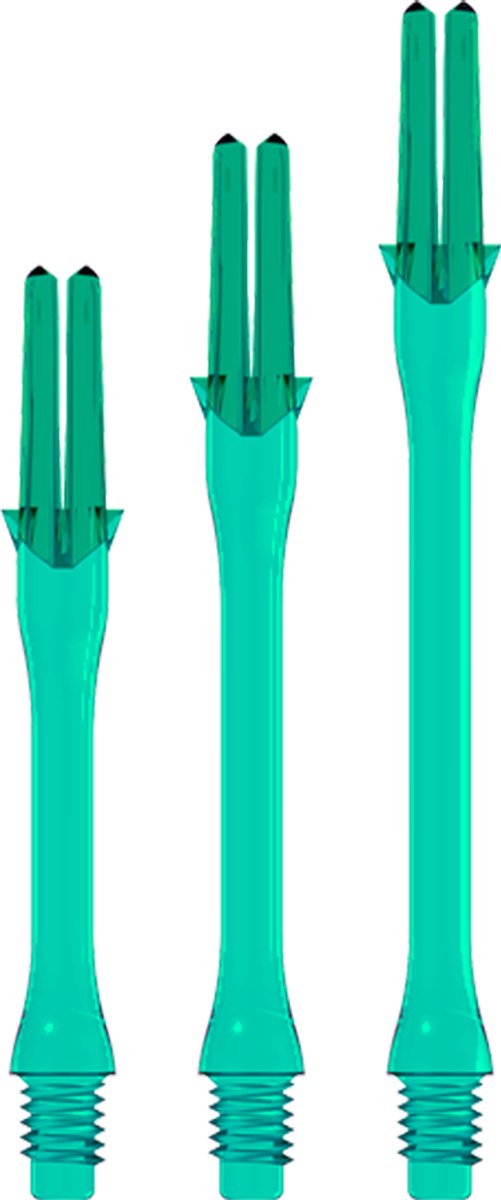 L-Style L-Shaft Locked Slim Emerald - Dart Shafts