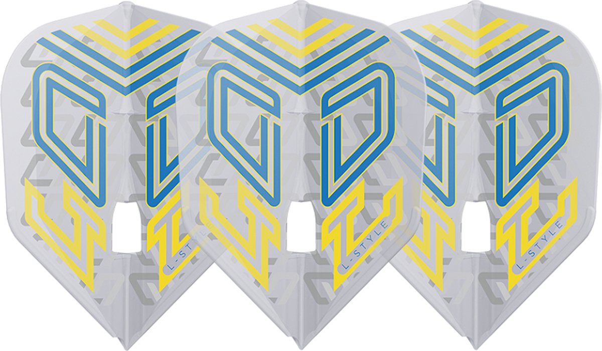 L-Style L3 Pro Oskar Lukasiak Clear White - Dart Flights