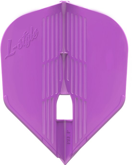 L-Style Champagne Flight Kami L3 Shape Purple - Dart Flights van L-Style — afbeelding 2