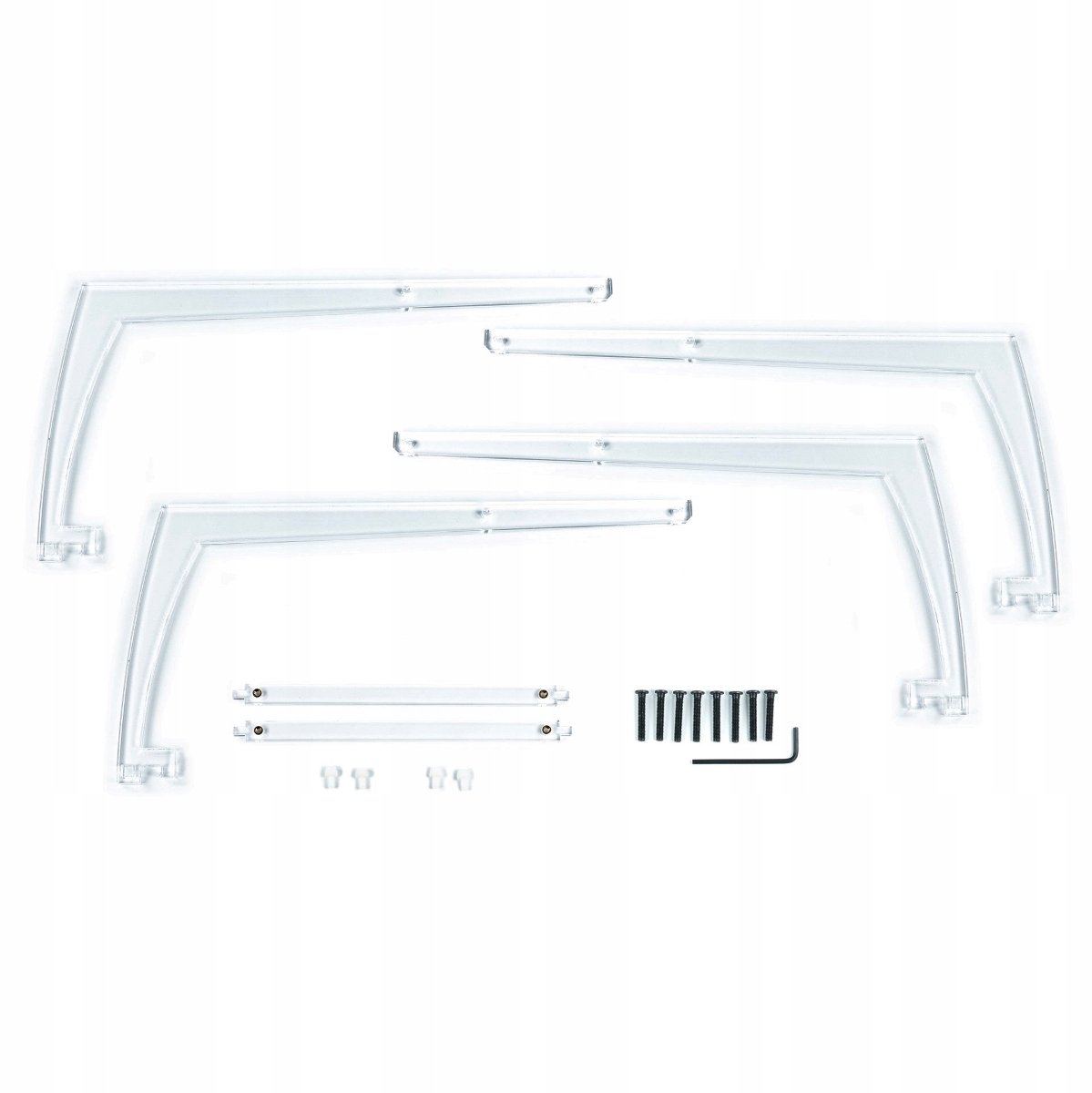 Skylight Hyperspot L 100cm: Acryl Ophangset voor Aquariumverlichting