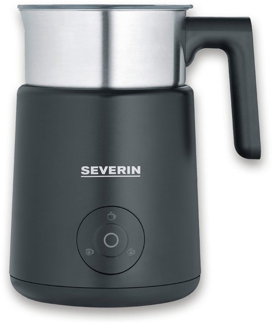 Severin SM 3579 – Inductie Melkopschuimer Spuma Lite – Warm & Koud Opschuimen – Chocolademelk Functie – 400 ml – RVS
