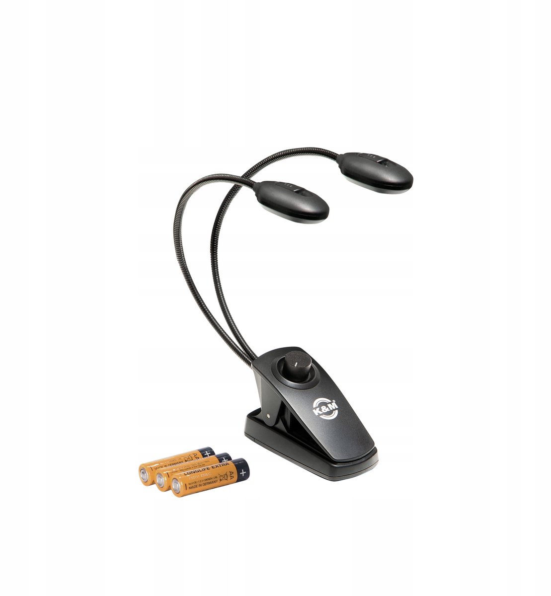 Konig & Meyer 12271 Twin Head Pro lessenaarlamp